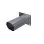 QTP 10338 3in Weld-On QTEC Low Profile Conncetion Oval Tube Kit