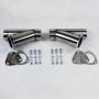 Granatelli Motor Sports 306530D Manual Exhaust Cutouts - Stainless Steel - Weld In