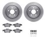Dynamic Friction 6612-54091 Rotor Kit