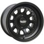 Black Rock 909B-515340 15X10 5X5.00 / 5X5.50 (-38) BKR 909B Type D Alloy (HB 87)