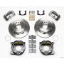Wilwood 140-7140-P Forged Dynalite P/S Park Brake Kit Polished New Big Ford 2.50in Offset
