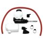 Wilwood 260-13625 Short Remote Side Mount M/C Kit 1in Bore 3/8in-24 Banjo Outlet