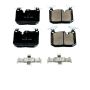 PowerStop 17-1609 PowerStop - Z17 Low-Dust Ceramic Brake Pads with Hardware