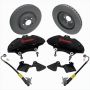 Ford Racing M-2300-V 2015-2023 Mustang Performance Pack 6-Piston Front Brake Kit