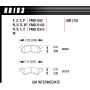 Hawk Performance HB103M.590 Black Disc Brake Pad