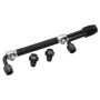 EDELBROCK EDE80913 Dual Quad Fuel Line Kit Clear/Black Finish