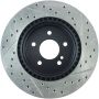 Stoptech 127.34097R Slotted & Drilled Sport Brake Rotor