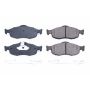 PowerStop 17-648 PowerStop - Z17 Low-Dust Ceramic Brake Pads with Hardware