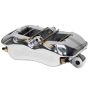 Wilwood 120-16190-P Caliper-Forged Dynapro 4 5.25in Mount-Polish-Universal 1.38/1.38in Pistons .81in Disc