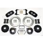 Wilwood 140-10948 AERO4 Rear P-Brake Kit 14.00in Big Ford New Style 2.50in Offset