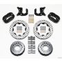 Wilwood 140-2116-BD Forged Dynalite P/S Rear Kit Drilled Rotor Mopar-Dana 2.72in Offset