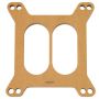 EDELBROCK EDE8722 1/2in Carb Spacer - Wood Fiber Laminate