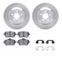 Dynamic Friction 6612-63464 Rotor Kit