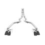 AWE Tuning 3020-43072 2018+ Ford Mustang GT (S550) Cat-back Exhaust - Track Edition (Quad Diamond Black Tips)