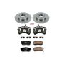 PowerStop KCOE1168 OE Stock Replacement Low-Dust Ceramic Brake Pad, Rotor and Caliper Kit