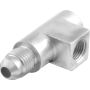 QUICKCAR RACING PRODUCTS QRP61-722 Aluminum Tee 1/8 NPT x 1/8 NPT x -4