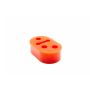Turbo XS WS-PB-01-RED Universal 12mm Two Position Polyurethane Exhaust Hanger - Red