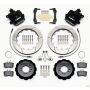 Wilwood 140-13031 Combination Parking Brake Rear Kit 12.88in 2013-Up Ford Focus ST w/ Lines