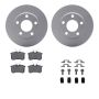 Dynamic Friction 4512-73091 Rotor Kit