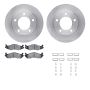 Dynamic Friction 6512-42139 Rotor Kit
