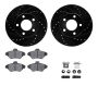 Dynamic Friction 8612-54000 Rotor Kit