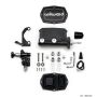 Wilwood 261-15660-BK Compact Tandem M/C - 15/16in Bore w/RH Bracket and Valve (Pushrod) - Black