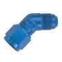 FRAGOLA FRG498004 #8 Female Swivel to Male 45 Degree Fitting