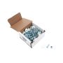 ALLSTAR PERFORMANCE ALL18681-50 Countersunk Bolt Kit White 50pk