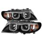 SPYDER 5031877 Projector Headlights 1PC - 3D Halo - Black