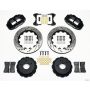 Wilwood 140-10472-D Narrow Superlite 4R Rear Kit 14.00in Drilled 65-82 Corvette C2/C3