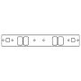 Cometic Gasket C15685-060 Cometic RaceSaver 305 Sprint V8 .060in Fiber Intake Mani Gskt Set-1.287in x 2.094in Rectangle Port