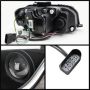 SPYDER 5071934 Projector Headlights - Light Tube - DRL - Black
