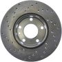 Stoptech 128.34008L Drilled Sport Brake Rotor