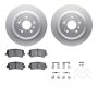 Dynamic Friction 4512-59194 Rotor Kit