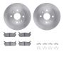 Dynamic Friction 6512-80127 Rotor Kit