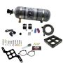 Nitrous Express 63070-12 DOMINATOR SINGLE ENTRY BILLET CROSSBAR STAGE 6, (50-300HP) W/ COMPOSITE BOTTLE