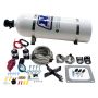 Nitrous Express 63071-15 4500 Covert Crossbar Plate System, Stage 6 50-300Hp (15# Bottle)
