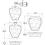 Stoptech 308.08391 Street Brake Pads