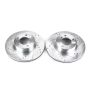PowerStop EBR858XPR PowerStop Evolution Performance Drilled, Slotted & Plated Brake Rotor Pair