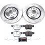 PowerStop K7084-26 Z26 Street Performance Ceramic Brake Pad and Drilled & Slotted Rotor Kit