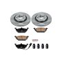 PowerStop KOE839 OE Stock Replacement Low-Dust Ceramic Brake Pad and Rotor Kit