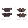 PowerStop 17-1821 PowerStop - Z17 Low-Dust Ceramic Brake Pads with Hardware