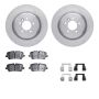 Dynamic Friction 6612-11091 Rotor Kit