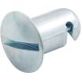 ALLSTAR PERFORMANCE ALL19216 Oval Hd Fasteners 7/16 .400in 10pk Steel