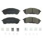 PowerStop 17-2208 PowerStop - Z17 Low-Dust Ceramic Brake Pads with Hardware