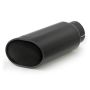 Banks Power 52927 Tailpipe Tip Kit - SS Obround Slash Cut - Black - 4in Tube - 5in X 6in X 14in