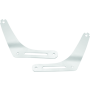 Kuryakyn 7080 Fixed Mounts Multi-Purpose Driver & Passenger Backrest 18-Up Softail Black