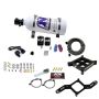 Nitrous Express 63840-05 4150 SINGLE ENTRY CROSSBAR PLATE SYSTEM, RNC (250-750HP) W/5LB BOTTLE