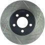 Stoptech 126.61072SL Power Slot 03-08 Crown Victoria/Grand Marquis/Lincoln Town Car Front Left Slotted Rotor