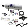 Nitrous Express 63940-15 SINGLE ENTRY CROSSBAR RNC .178 250-650HP (4150 FLANGE) W/15LB BOTTLE